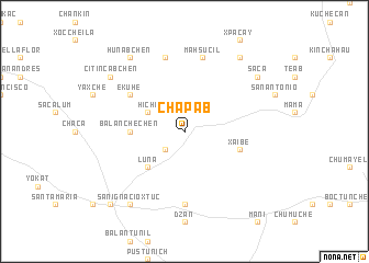 map of Chapab