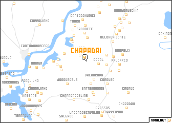 map of Chapada I