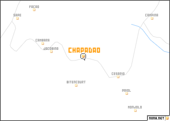 map of Chapadão