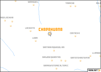 map of Chapahuana