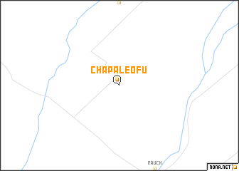 map of Chapaleofú