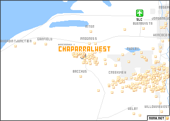 map of Chaparral West