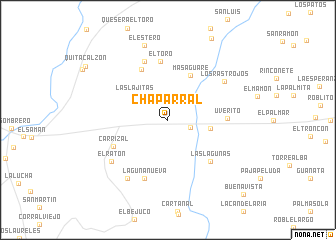 map of Chaparral