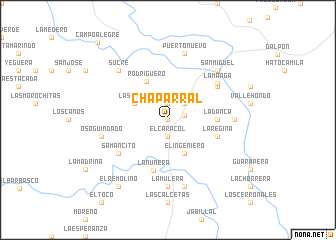 map of Chaparral