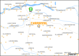 map of Chaparral