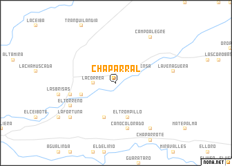 map of Chaparral
