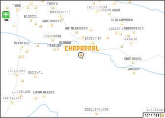 map of Chaparral