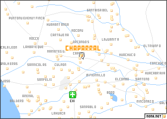 map of Chaparral