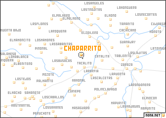 map of Chaparrito