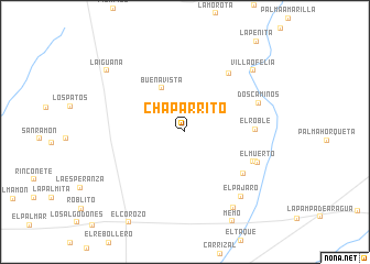 map of Chaparrito