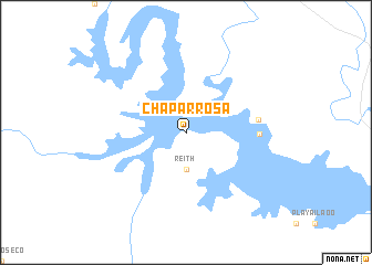 map of Chaparrosa