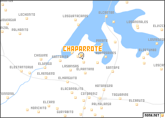 map of Chaparrote