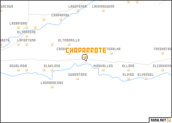 map of Chaparrote