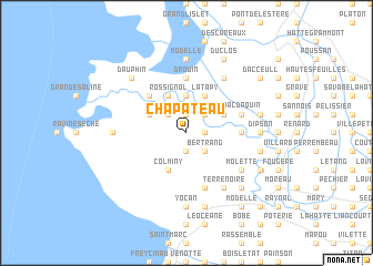 map of Chapateau