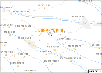 map of Chapayevka