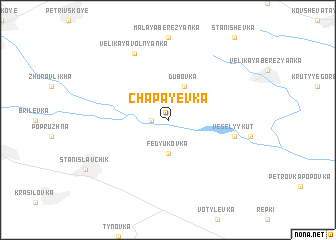 map of Chapayevka