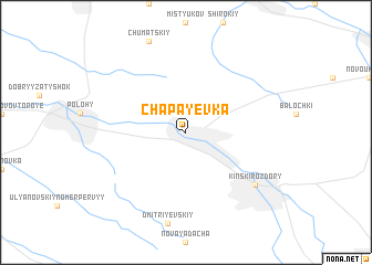 map of Chapayevka