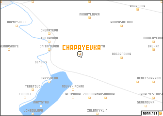 map of Chapayevka
