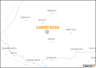 map of Chapayevka