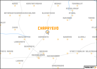 map of Chapayevo