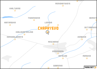 map of Chapayevo