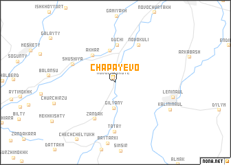 map of Chapayevo