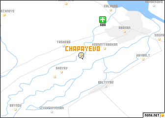 map of Chapayevo