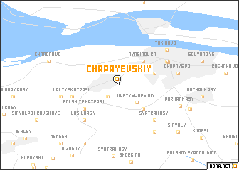 map of Chapayevskiy