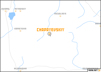 map of Chapayevskiy