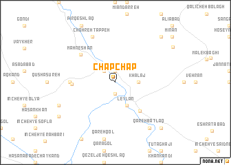 map of Chap Chap