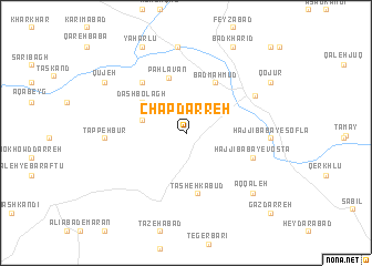 map of Chap Darreh