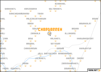 map of Chap Darreh
