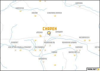map of Chapeh