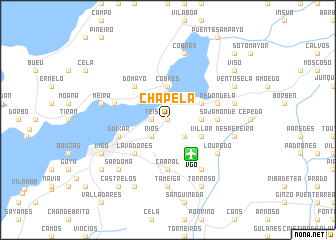 map of Chapela