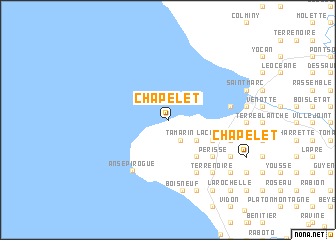 map of Chapelet