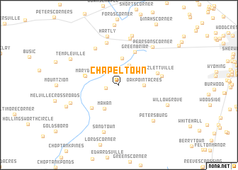 map of Chapeltown