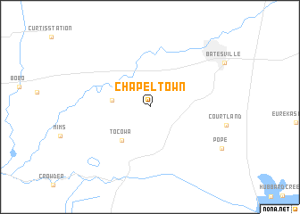 map of Chapeltown