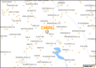 map of Chapel