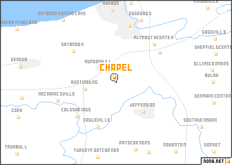 map of Chapel