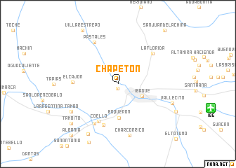 map of Chapetón