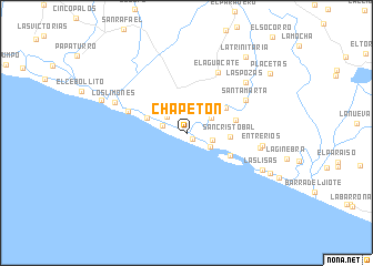 map of Chapetón