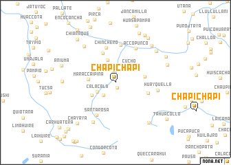 map of Chapi Chapi