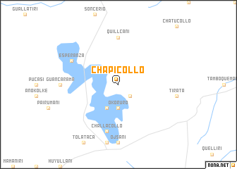 map of Chapicollo