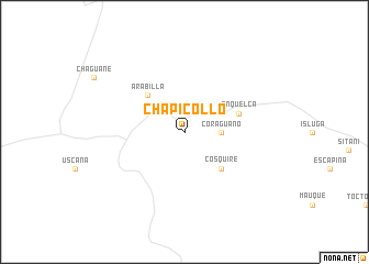 map of Chapicollo