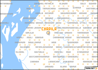 map of Chāpila