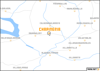 map of Chapinería