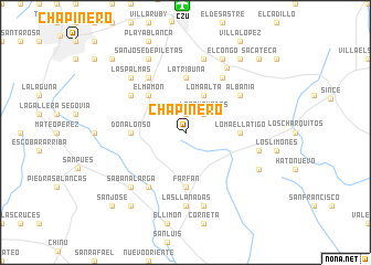 map of Chapinero