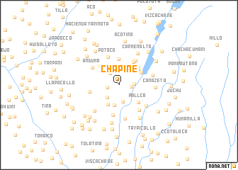 map of Chapine