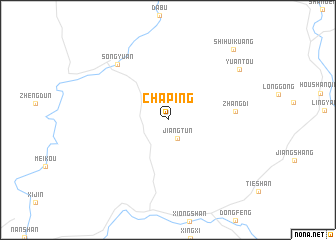 map of Chaping