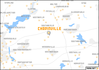 map of Chapinville